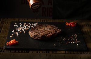 Black Angus steak at Desperados Kavos restaurant in Corfu